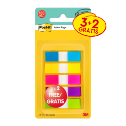 Haftstreifen Index Mini Promotion, 12x43mm, 3x20 Blatt,...