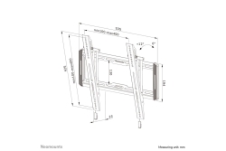 Neomounts WAH 32-65 1TFT 1Gelenk schw. Max.45