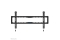 Neomounts WAH 43-86 1TFT 1Gelenk schw. Max.70