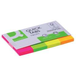 Haftmarker Neon - 20 x 50 mm, 4x 40 Streifen