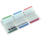 Haftstreifen Index Strong, 25,4x38mm, 3x22 Blatt, sortiert