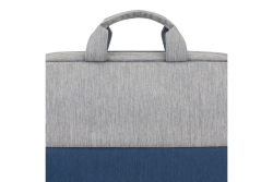 Riva NB Tasche Prater 15,6 grau/blau 7532