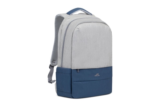 Riva NB Rucksack Prater 17.3 grau/d.blau 7567