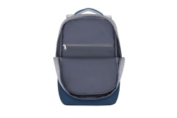 Riva NB Rucksack Prater 17.3 grau/d.blau 7567