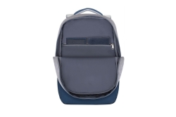 Riva NB Rucksack Prater 17.3 grau/d.blau 7567