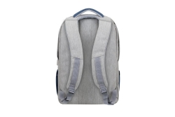 Riva NB Rucksack Prater 17.3 grau/d.blau 7567