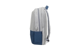 Riva NB Rucksack Prater 17.3 grau/d.blau 7567