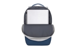 Riva NB Rucksack Prater 17.3 grau/d.blau 7567