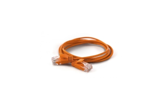 Wantec Patchkabel UTP CAT6a d=2,8mm 0,20m orange