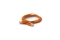Wantec Patchkabel UTP CAT6a d=2,8mm 0,20m orange