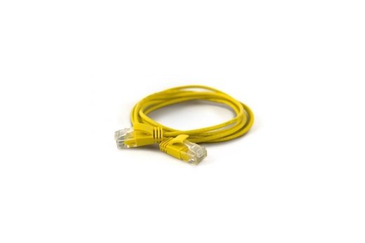 Wantec Patchkabel UTP CAT6a d=2,8mm 25,00m gelb