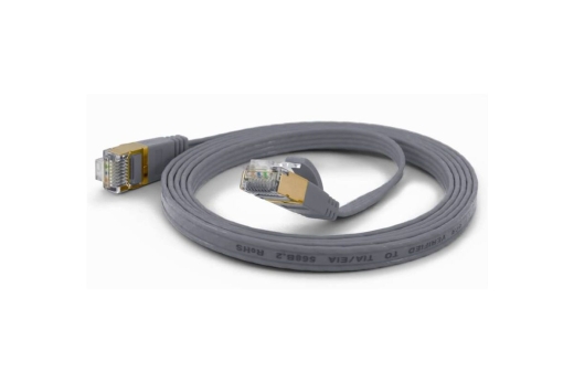 Wantec Patchkabel UTP CAT6a d=2,8mm 2,00m grau