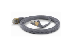 Wantec Patchkabel UTP CAT6a d=2,8mm 2,00m grau
