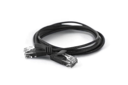 Wantec Patchkabel UTP CAT6a d=2,8mm 3,00m schwar