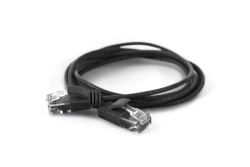 Wantec Patchkabel UTP CAT6a d=2,8mm 3,00m schwar