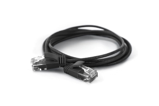 Wantec Patchkabel UTP CAT6a d=2,8mm 10,00m schwar