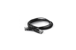 Wantec Patchkabel UTP CAT6a d=2,8mm 20,00m schwar