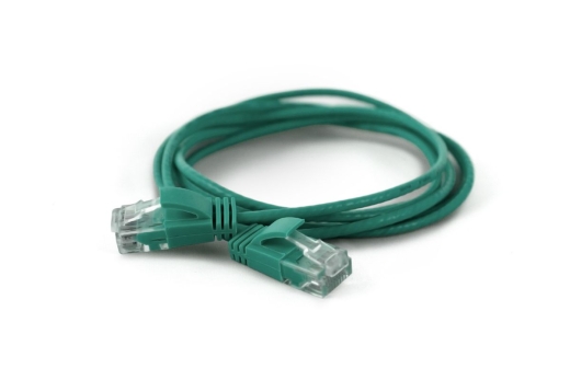 Wantec Patchkabel UTP CAT6a d=2,8mm 0,10m grün