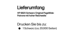 HP 982X Schwarz PageWide Tintenpatrone 194ml