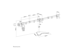 Neomounts TIS 13-27 3TFT 3Gelenke schw. Max.7kg