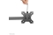 Neomounts TIS 13-27 3TFT 3Gelenke schw. Max.7kg