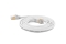 Wantec Patchkabel SSTP CAT7 Ste. CAT6a d=4mm 0,25m weiß