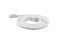 Wantec Patchkabel SSTP CAT7 Ste. CAT6a d=4mm 0,10m weiß