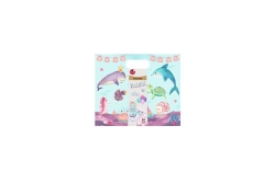 SUSYCARD Party-Tasche Mermaid Set klein 88-teilig