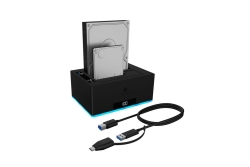 Docking- & Klonstation IcyBox 2,5& 3,5 SATA, USB3.0 TypeA