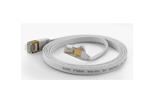 Wantec Patchkabel FTP CAT6 q=1,6x6,5mm 7,00m weiß