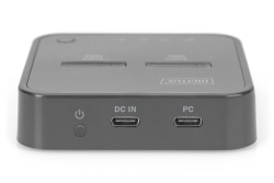 DIGITUS Docking Station USB-C 2 x M.2 NVMe SSD, Klonfunktion