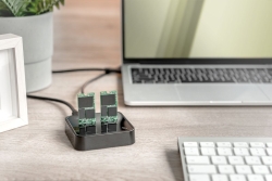 DIGITUS Docking Station USB-C 2 x M.2 NVMe SSD, Klonfunktion