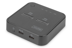DIGITUS Docking Station USB-C 2 x M.2 NVMe SSD, Klonfunktion