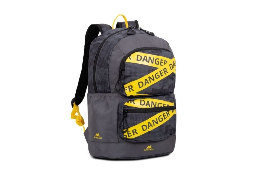 Riva NB Rucksack Erebus 13,3 grau camo 5421