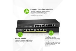 Zyxel GS1915-8 Port Smart Managed Layer2 NebulaFlex Switch