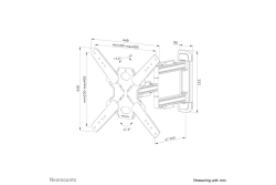 Neomounts WAH 32-65 1TFT 3Gelenke schwarz Max.40KG