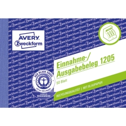 1205 Einnahme-/Ausgabebeleg, DIN A6 quer,...