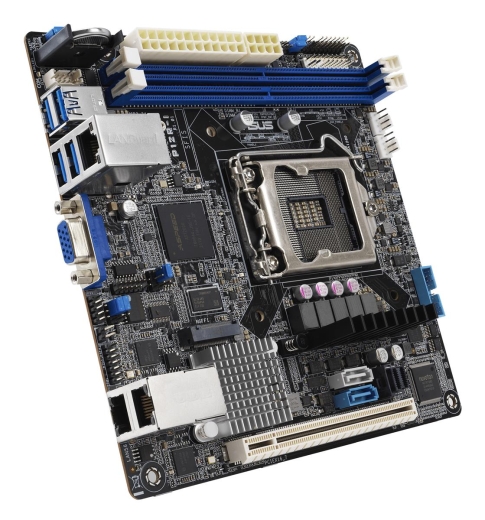 ASUS P12R-I/ASMB10 mini-ITX 1x LGA 1200 DDR4 2x1G