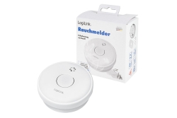 Logilink Rauchmelder austauschbare 9V Batterie weiß