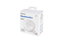 Logilink Rauchmelder austauschbare 9V Batterie weiß