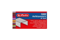 Herlitz Heftklammer No24/6 verzinkt 2x1000er Blister