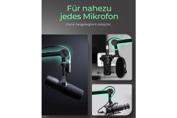 Professioneller Mikrofonarm IcyBox mit Tischhalterung