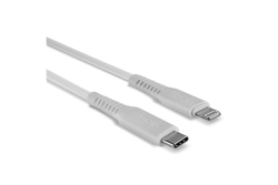 LINDY 2m USB C an Lightning Kabel, weiß