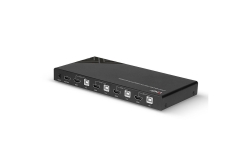 LINDY 4 Port HDMI 18G, USB 2.0 & Audio KVM Switch