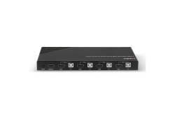 LINDY 4 Port HDMI 18G, USB 2.0 & Audio KVM Switch