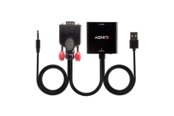 LINDY Konverter VGA & Audio an HDMI