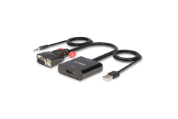 LINDY Konverter VGA & Audio an HDMI