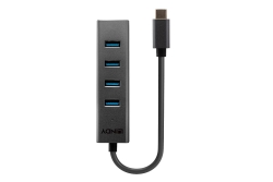 LINDY USB 3.2 Typ C Hub 4 Port