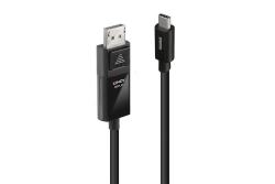 LINDY USB Typ C an Displayport 4K60 Adapterkabel mit HDR 1m