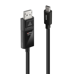 LINDY USB Typ C an Displayport 4K60 Adapterkabel mit HDR 2m
